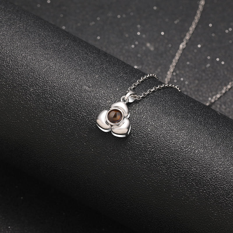 Lustre Petal Projection Necklace - Hidden Forever