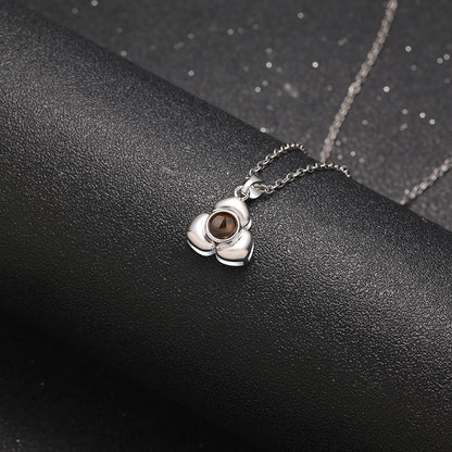 Lustre Petal Projection Necklace - Hidden Forever