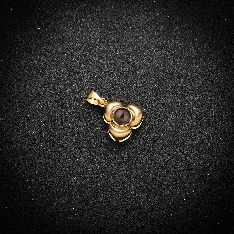 Lustre Petal Projection Necklace - Hidden Forever