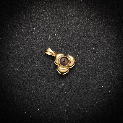 Lustre Petal Projection Necklace - Hidden Forever