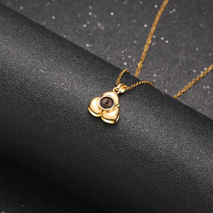 Lustre Petal Projection Necklace - Hidden Forever