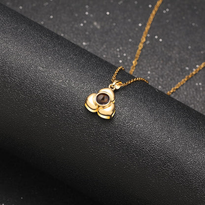 Lustre Petal Projection Necklace - Hidden Forever