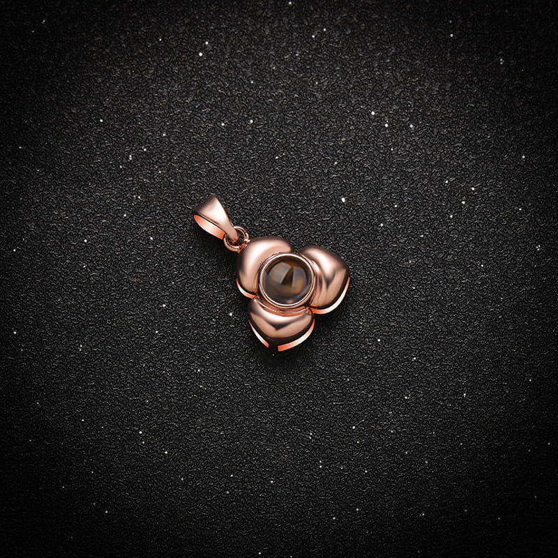 Lustre Petal Projection Necklace - Hidden Forever