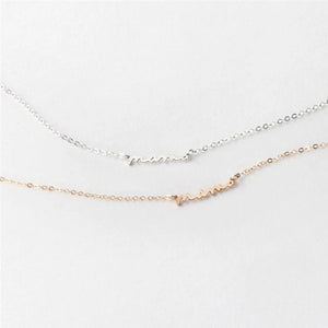 Mama Minimalist Necklace - Hidden Forever