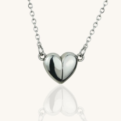 Matching Sisters Magnetic Mini Heart Necklace - Hidden Forever