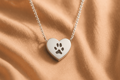 Memorial Ashes Heart Pendant - Hidden Forever