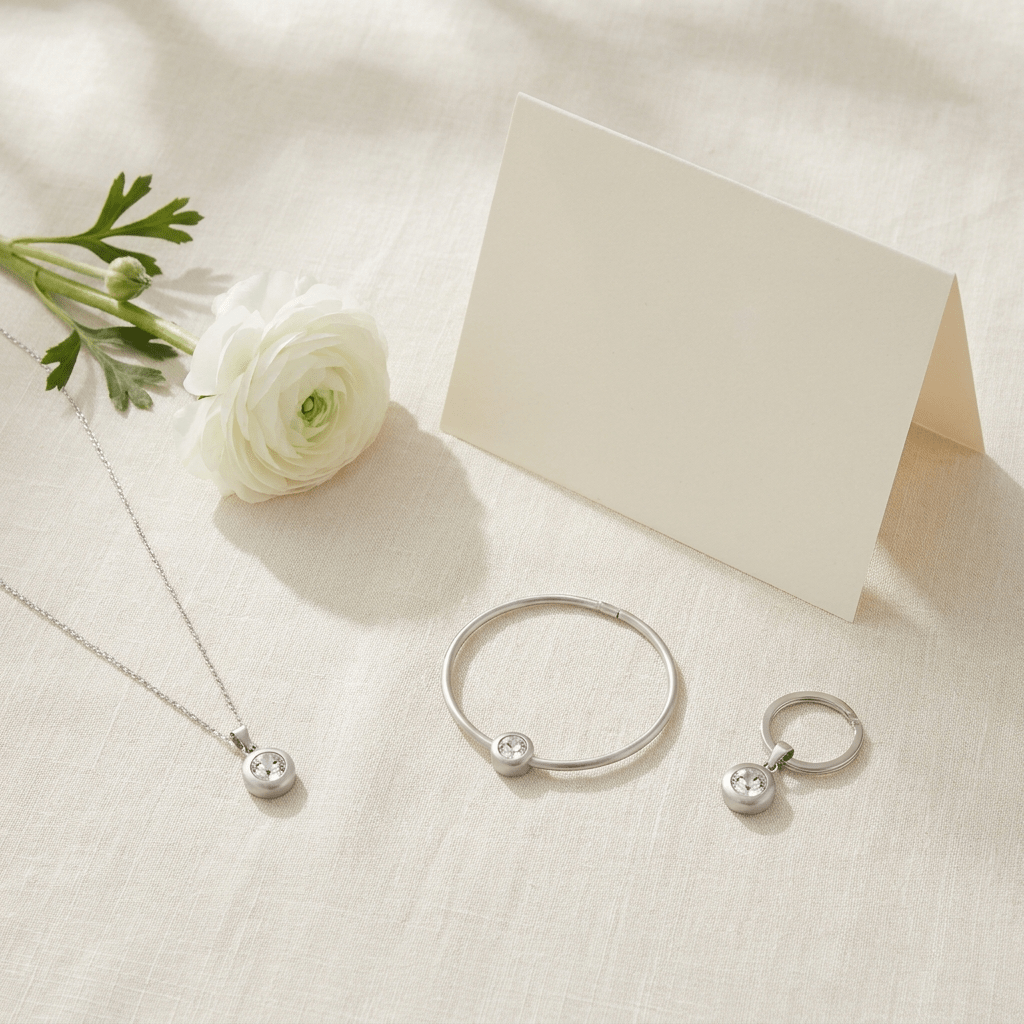 Memorial Keepsake Set - Necklace, Keychain & Bracelet - Hidden Forever