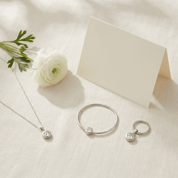 Memorial Keepsake Set - Necklace, Keychain & Bracelet