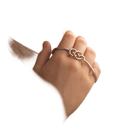 Forever In My Heart Memorial Bond Knot Bracelet