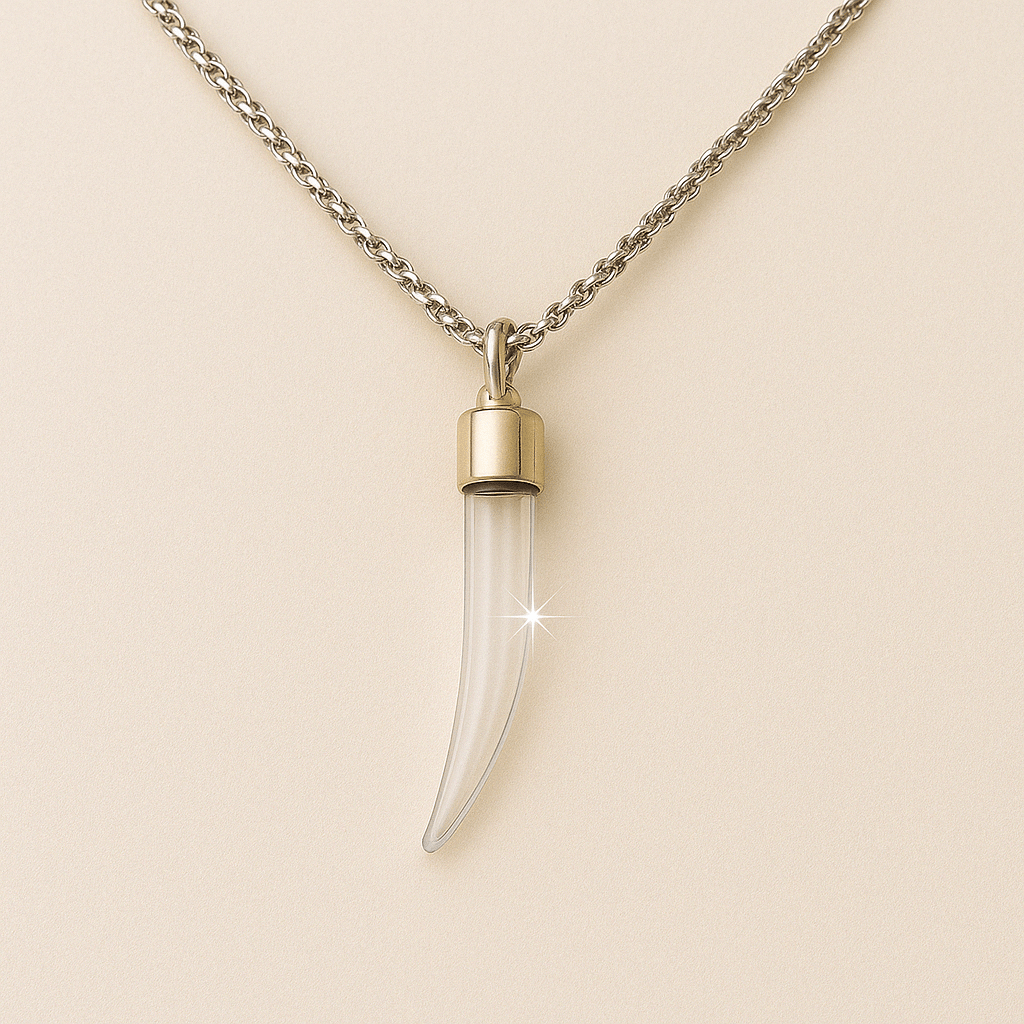Memorial Vial/Urn Pendant Necklace - Hidden Forever