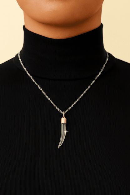 Memorial Vial/Urn Pendant Necklace - Hidden Forever