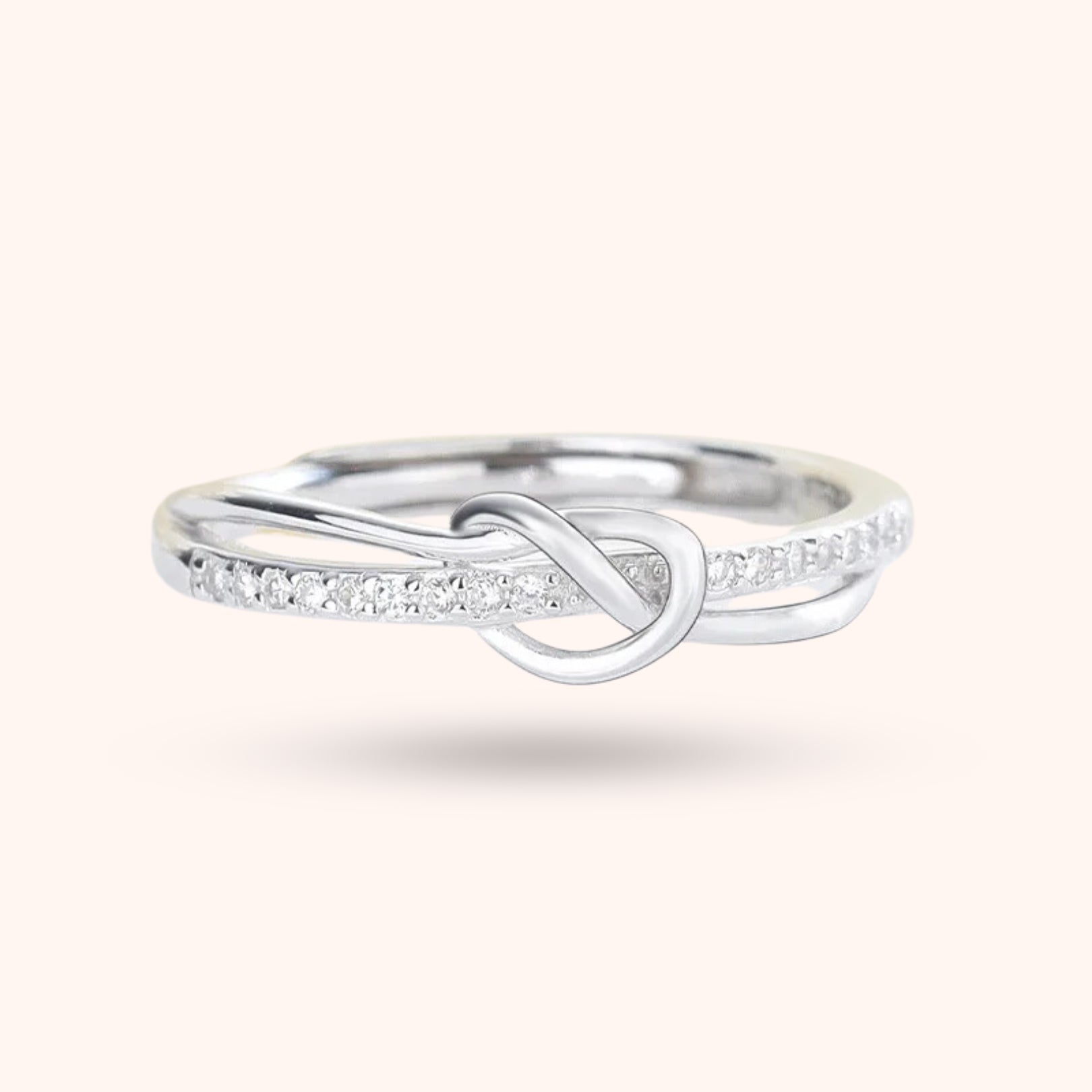 Mother & Daughter - Knot Ring main image 1