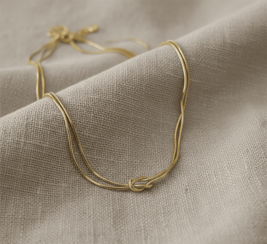 Mother & Daughter Eternal Bond Knot Necklaces - Hidden Forever