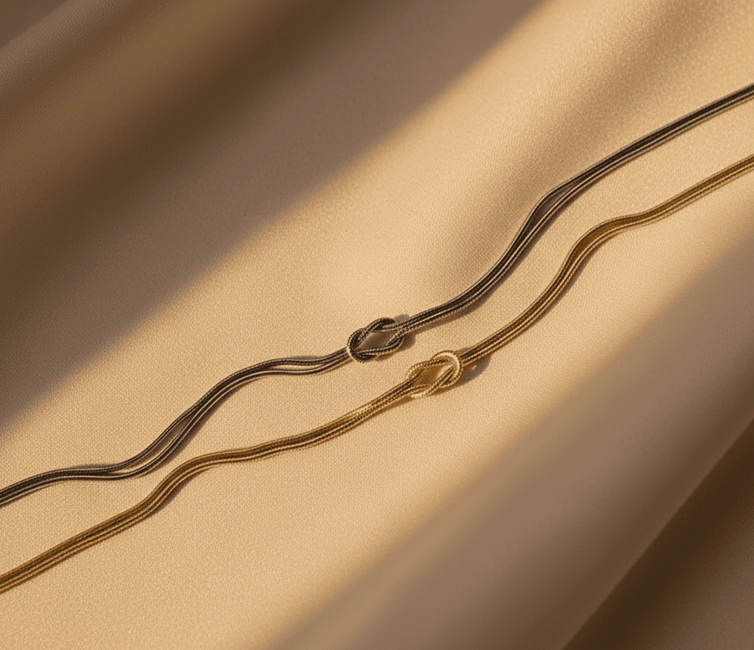 Mother & Daughter Eternal Bond Knot Necklaces - Hidden Forever