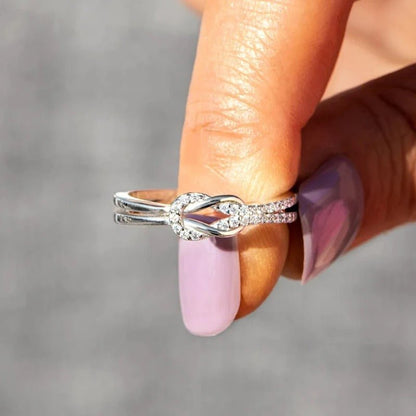 Rose Gold Infinity Heart Infinity Diamond Ring Kay Jewelers Heart