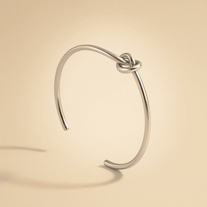 Mother & Daughter Infinity Knot Bracelet Bangle - Hidden Forever