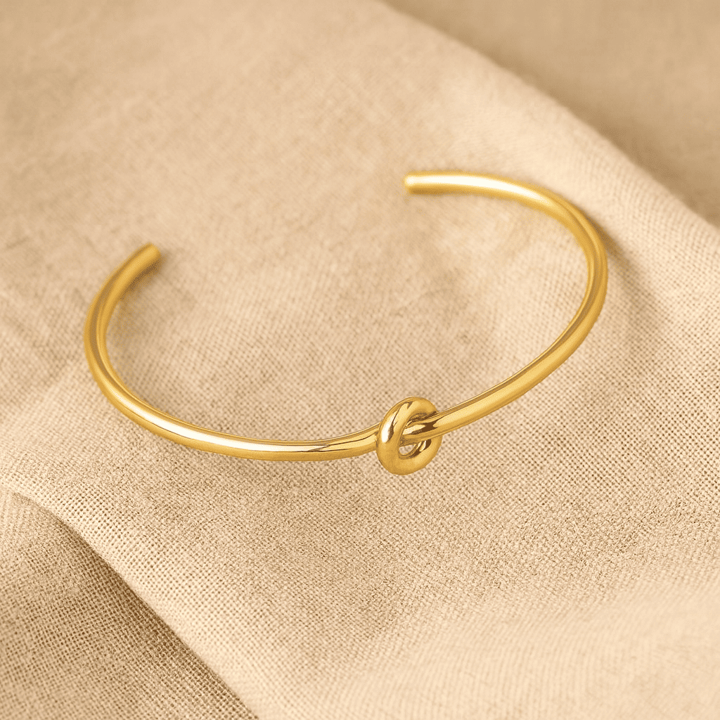 Mother & Daughter Infinity Knot Bracelet Bangle - Hidden Forever