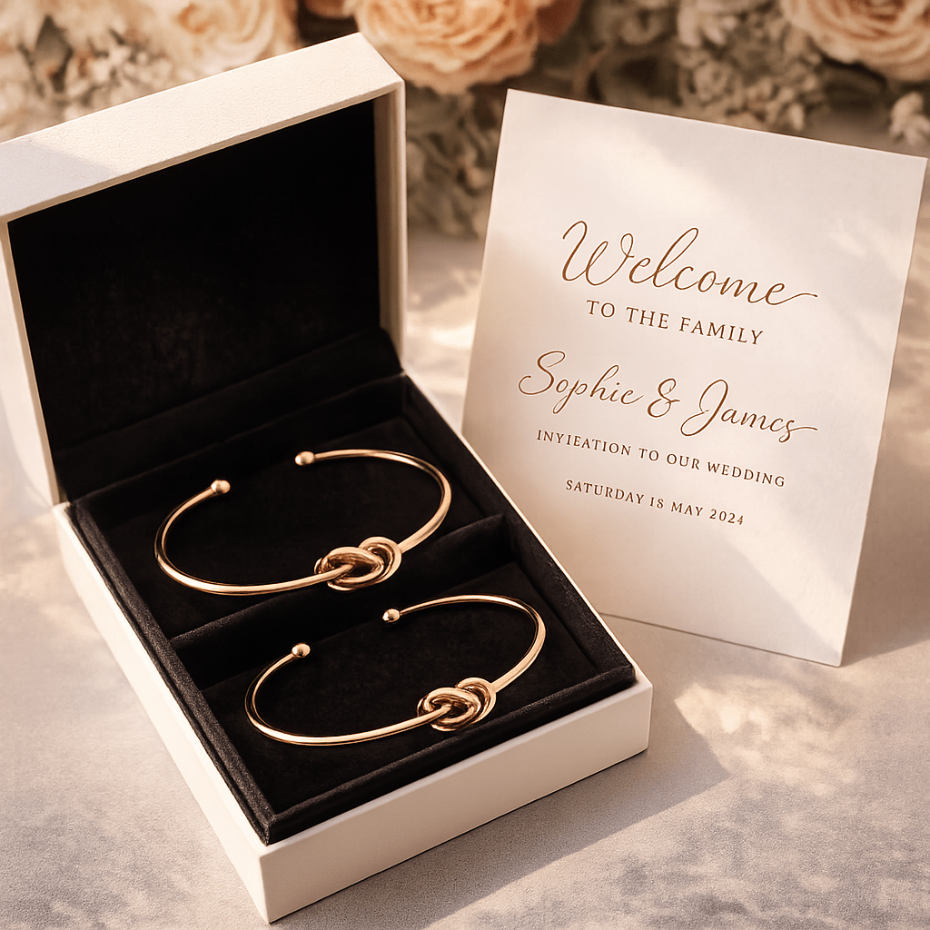 Mother - in - Law & Daughter - in - Law Bond Knot Bracelets - Hidden Forever