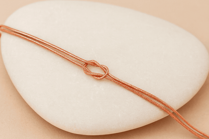 Mother & Son Bond Knot Bracelets - Hidden Forever