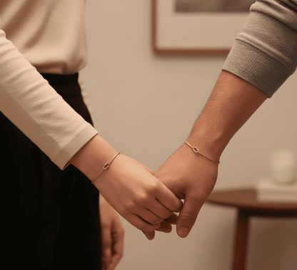 Mother & Son Bond Knot Bracelets - Hidden Forever