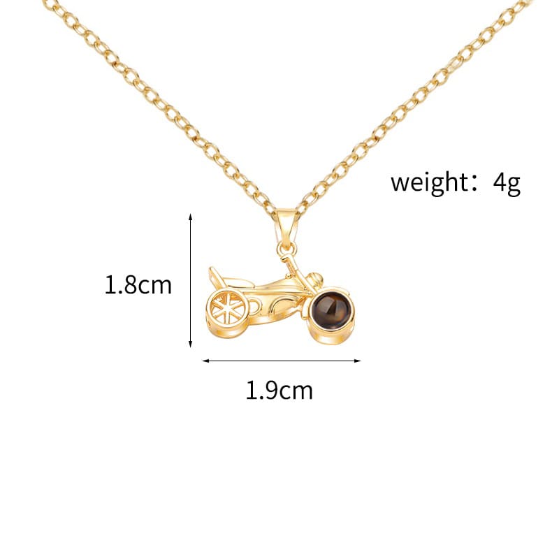 Moto Projection Necklace - Hidden Forever