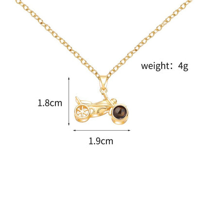 Moto Projection Necklace - Hidden Forever