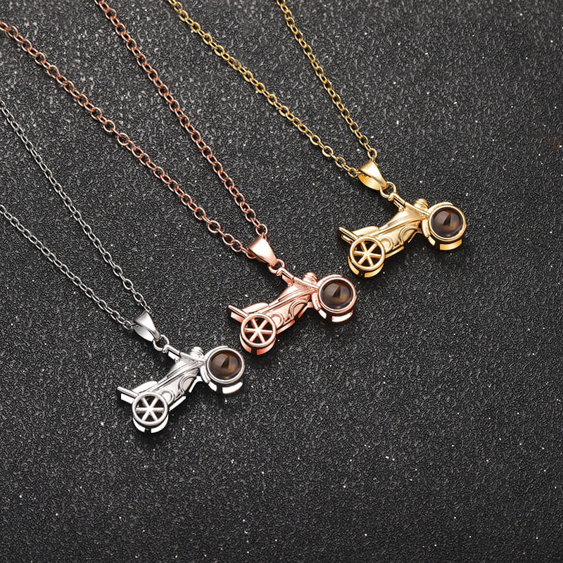 Moto Projection Necklace - Hidden Forever