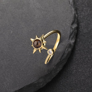 NovaSpike Hidden Photo Ring - Hidden Forever