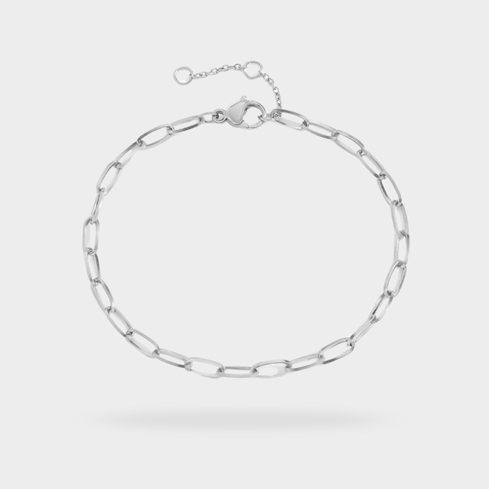 Paper Clip Chain Bracelet - Hidden Forever