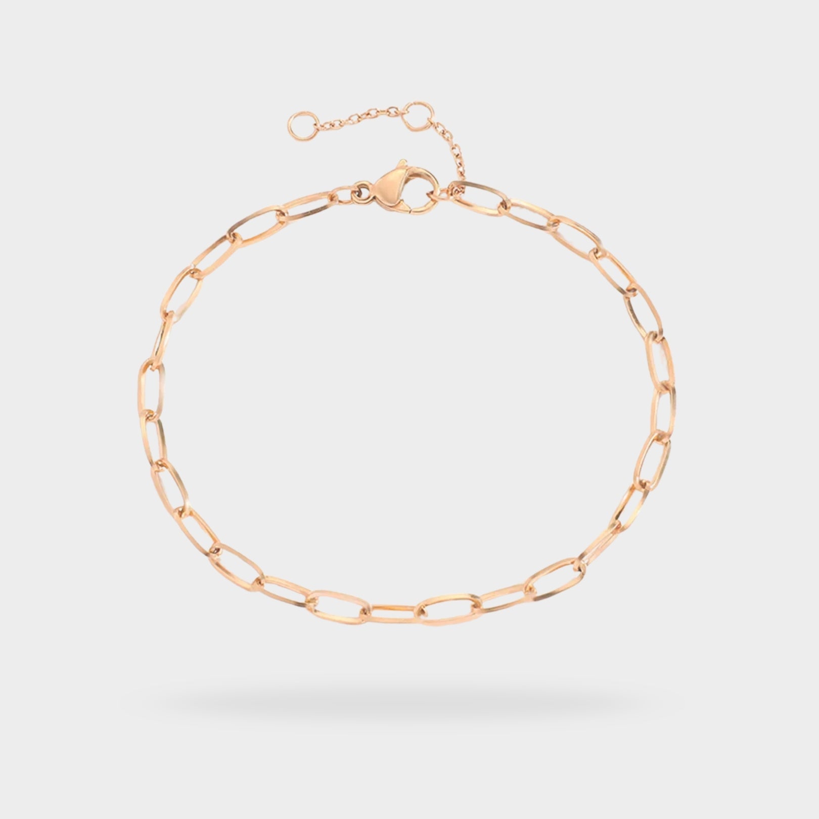 Paper Clip Chain Bracelet - Hidden Forever