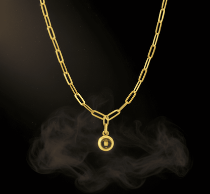 Paperclip Projection Photo Necklace - Hidden Forever