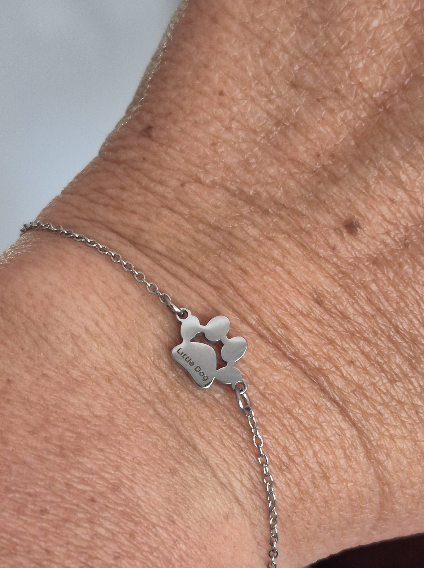 Paw Print Name Bracelet — Carry Them With You - Hidden Forever