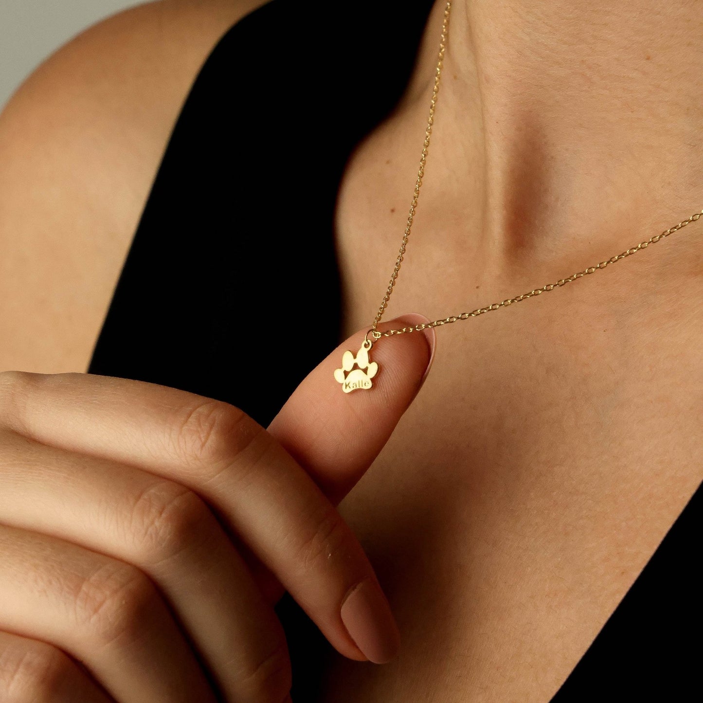 Paw Print Name Bracelet — Carry Them With You - Hidden Forever