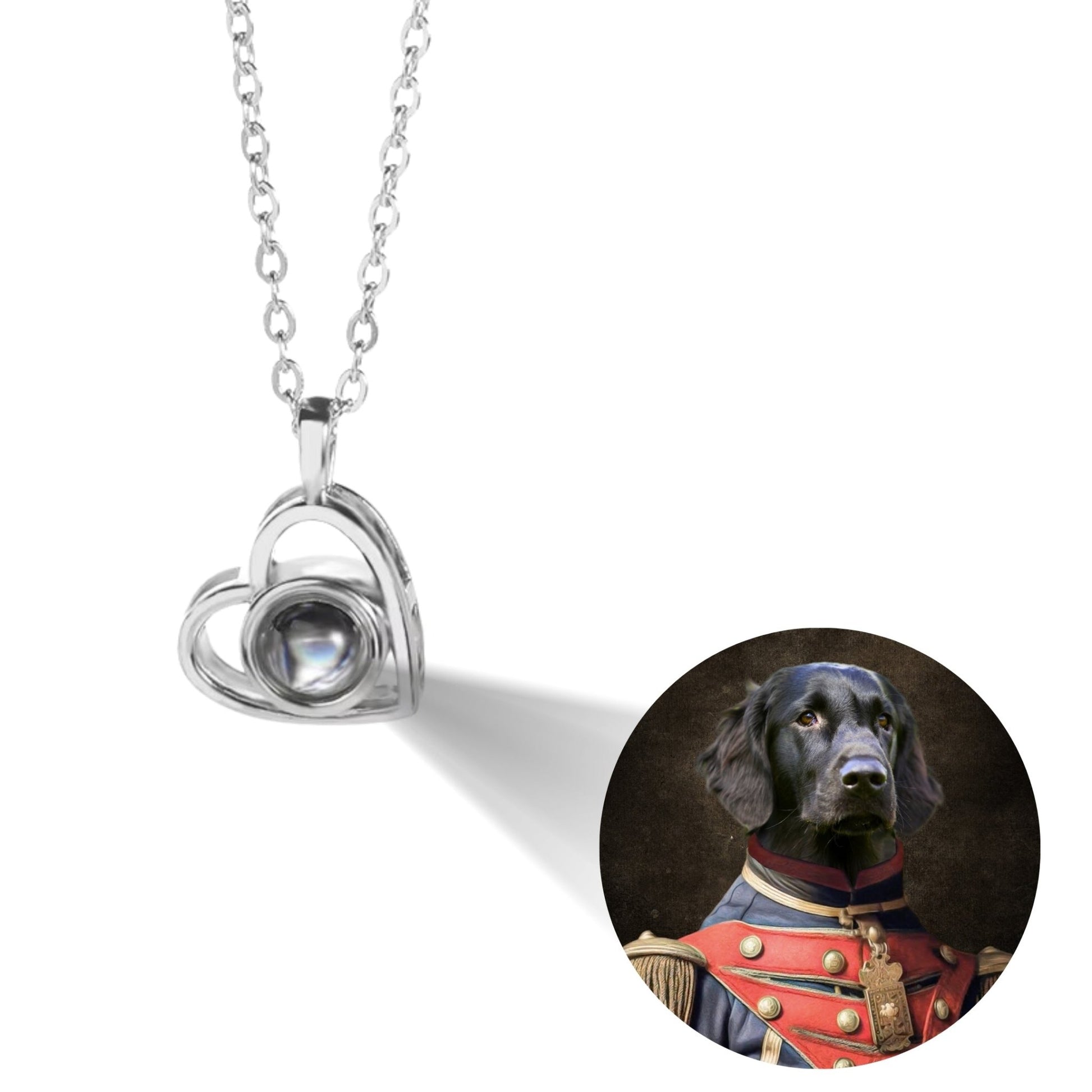 Personalized Your Pet Photo Projection Jewelry - Hidden Forever