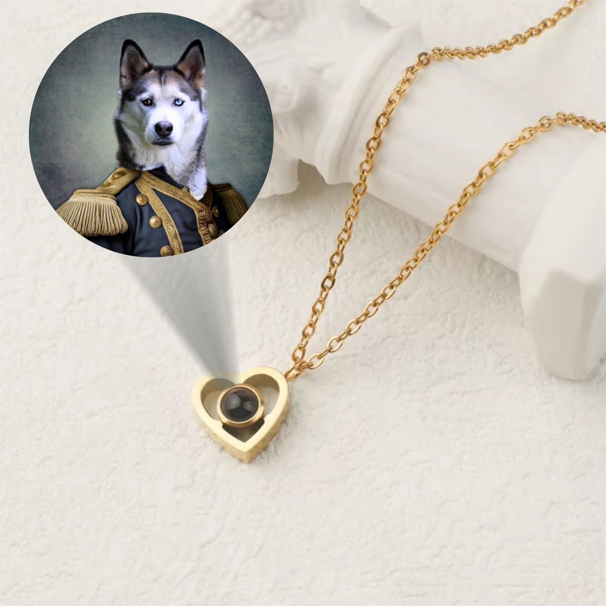 Personalized Your Pet Photo Projection Jewelry - Hidden Forever