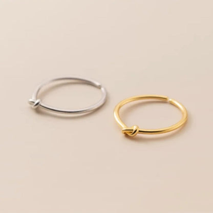 Promise Knot Ring - Hidden Forever