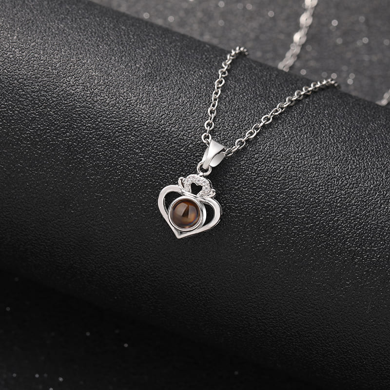 Royal Love Keepsake Projection Necklace - Hidden Forever