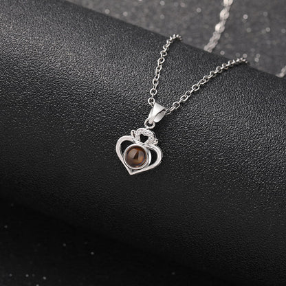 Royal Love Keepsake Projection Necklace - Hidden Forever