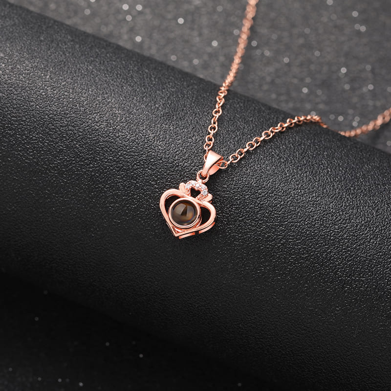 Royal Love Keepsake Projection Necklace - Hidden Forever