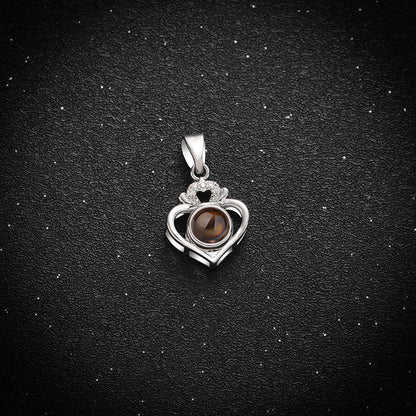 Royal Love Keepsake Projection Necklace - Hidden Forever