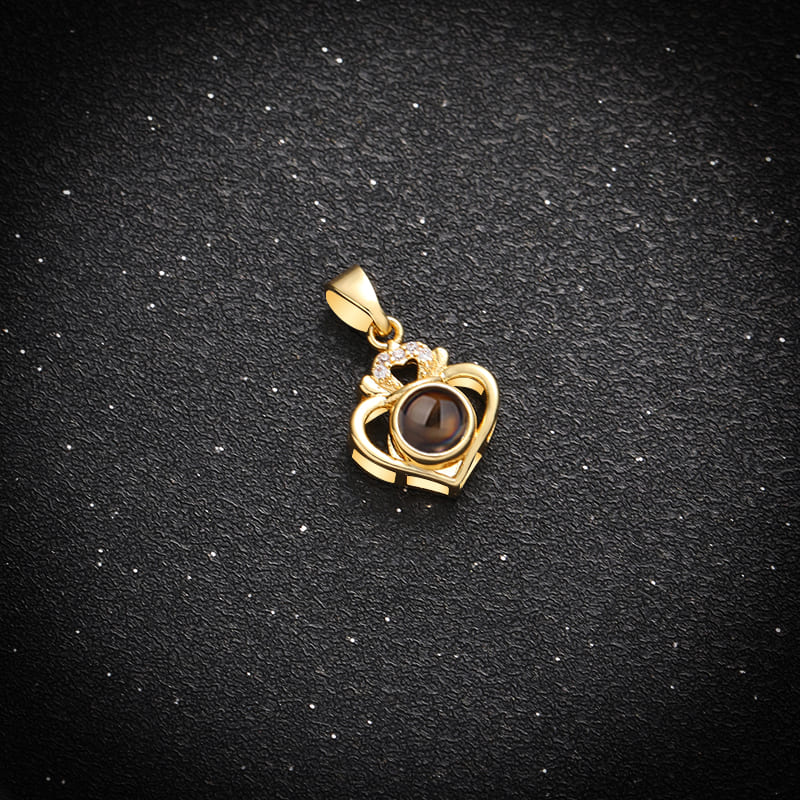 Royal Love Keepsake Projection Necklace - Hidden Forever