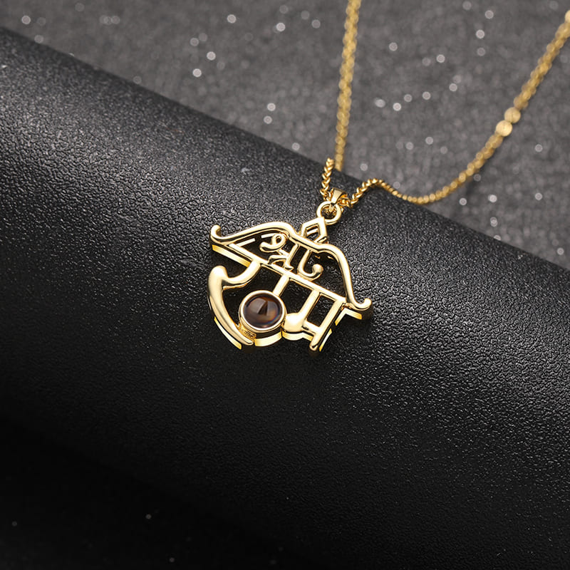 Sacred Om Projection Necklace - Hidden Forever