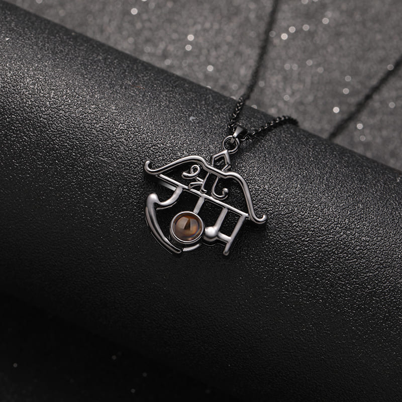Sacred Om Projection Necklace - Hidden Forever