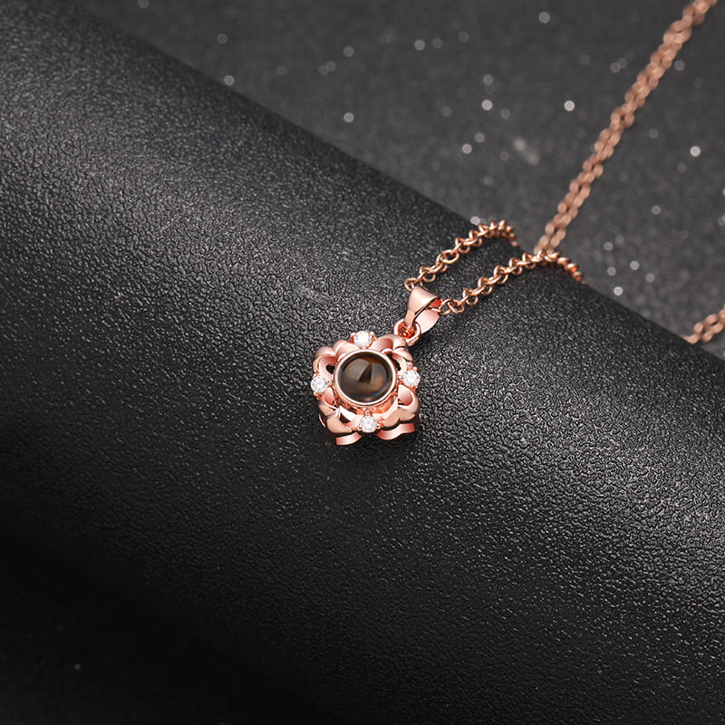 Serenity Bloom Projection Necklace - Hidden Forever