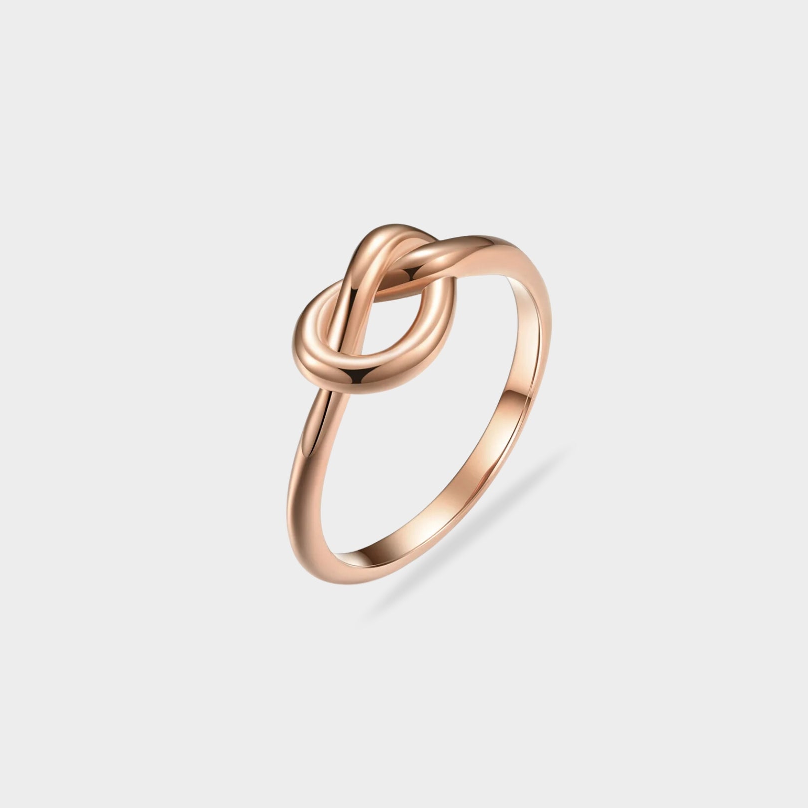 Simple Promise Knot Ring | Hidden Forever