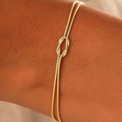 Sisters Eternal Bond Knot Bracelets - Hidden Forever