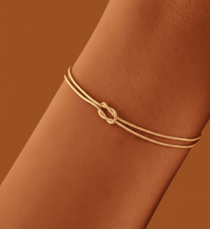Sisters Eternal Bond Knot Bracelets - Hidden Forever