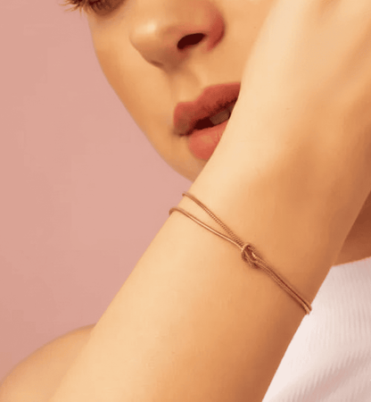 Sisters Eternal Bond Knot Bracelets - Hidden Forever