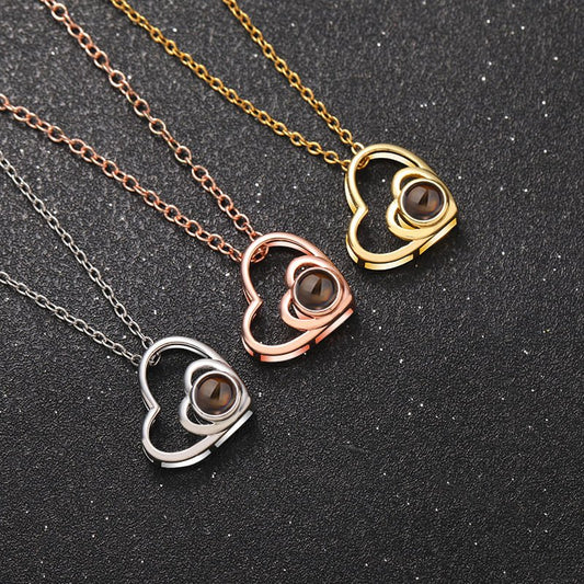 Soulmate Heart Keepsake Necklace - Hidden Forever