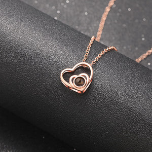 Soulmate Heart Keepsake Necklace - Hidden Forever